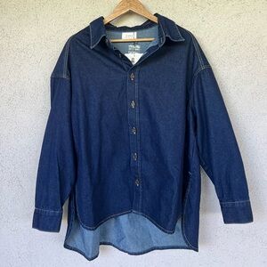DISSH Indigo Denim Shirt